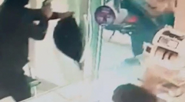 Buca'da güpegündüz maskeli kuyumcu  soygunu