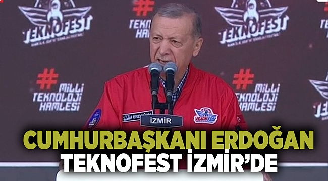 Cumhurbaşkanı Erdoğan İzmir'de