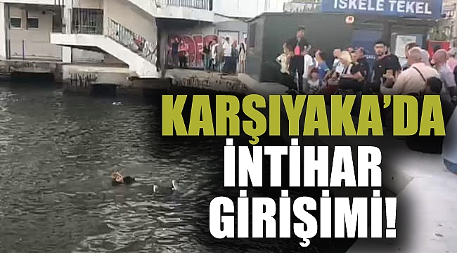 Karşıyaka&#039;da İntihar Girişimi