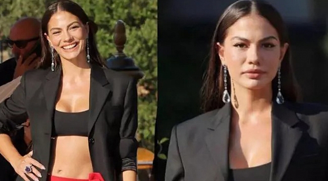 Tarzı olay oldu! Eteğinin fiyatı dudak uçuklattı