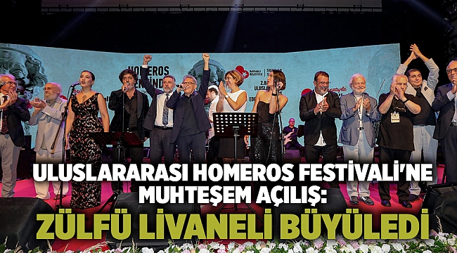 Uluslararası Homeros Festivali'ne muhteşem açılış