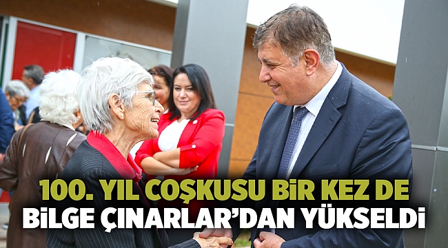 100. yıl coşkusu bir kez de Bilge Çınarlar'dan yükseldi