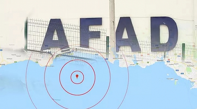 AFAD&#039;dan Marmara depremi açıklaması!