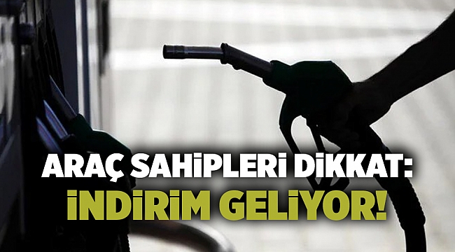 Araç sahipleri dikkat: İndirim geliyor!
