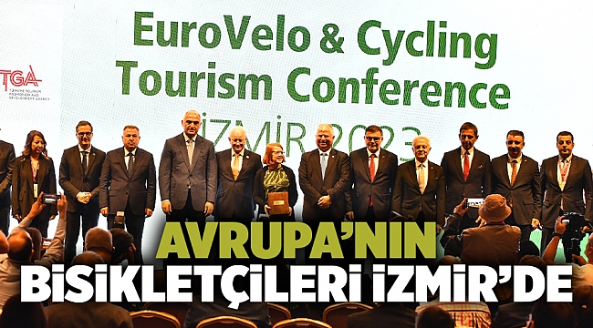 Avrupa’nın bisikletçileri İzmir’de