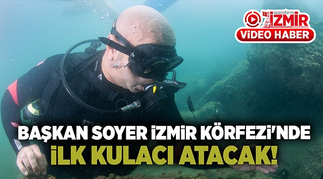 Başkan Soyer, İzmir Körfezi'nde yüzecek