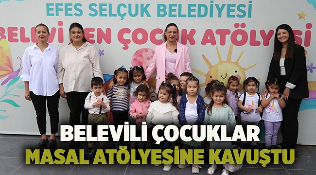 Belevili Çocuklar Masal Atölyesine Kavuştu