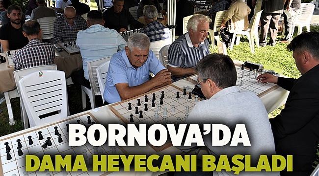 Bornova’da dama heyecanı başladı