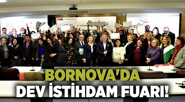 Bornova&#039;da dev istihdam fuarı!