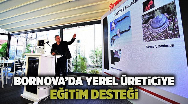 Bornova’da yerel üreticiye eğitim desteği