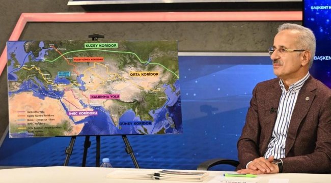 Brüksel’de &#039;Küresel Geçit Forumu&#039;... Bakan Uraloğlu, zirvede Kalkınma Yolu Projesi&#039;ni anlatacak