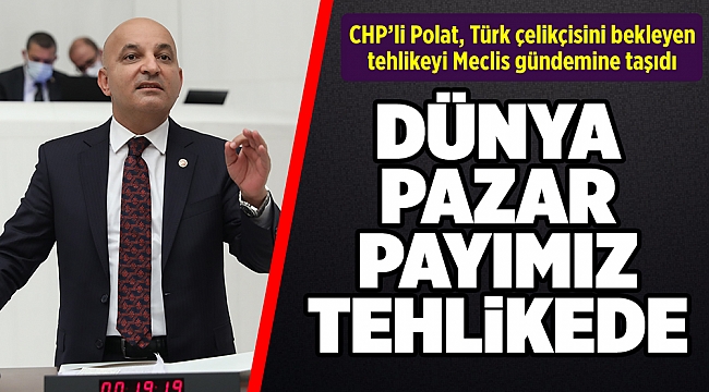 CHP'li Polat: Dünya pazar payımız tehlikede