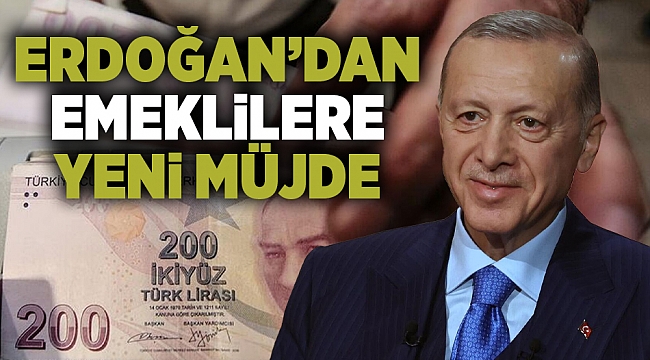 Cumhurbaşkanı Erdoğan'dan emeklilere ikramiye müjdesi!