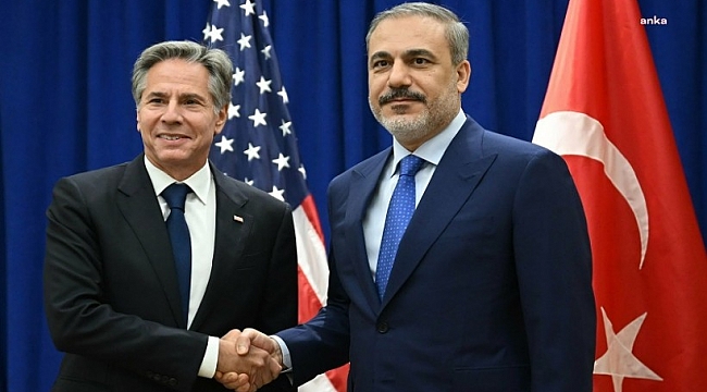 Dışişleri Bakanı Fidan, ABD&#039;li mevkidaşı Blinken ile görüştü!