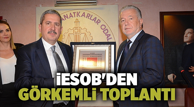 İESOB'den görkemli toplantı