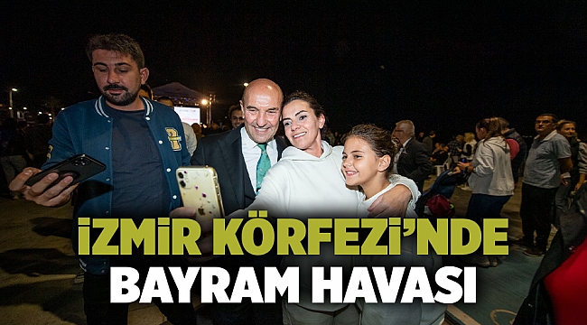 İzmir Körfezi’nde bayram havası