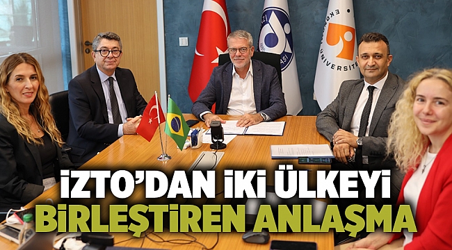 İzmir Ticaret Odası’ndan iki ülkeyi birleştiren anlaşma
