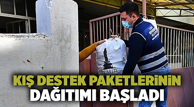 Kış destek paketlerinin dağıtımı başladı