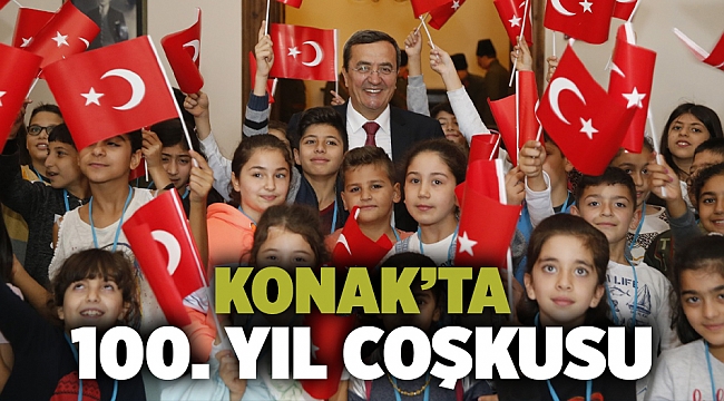Konak’ta 100. yıl coşkusu