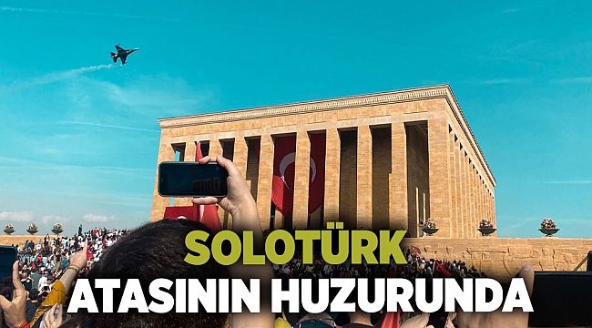 SOLOTÜRK, Anıtkabir Semalarında 100. Yıl Gösterisine Başladı