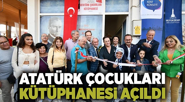 Atatürk Çocukları Kütüphanesi açıldı