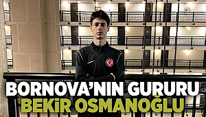 Bornova’nın gururu Bekir Osmanoğlu