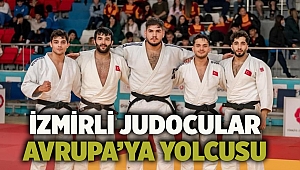İzmirli judocular Avrupa’ya yolcusu