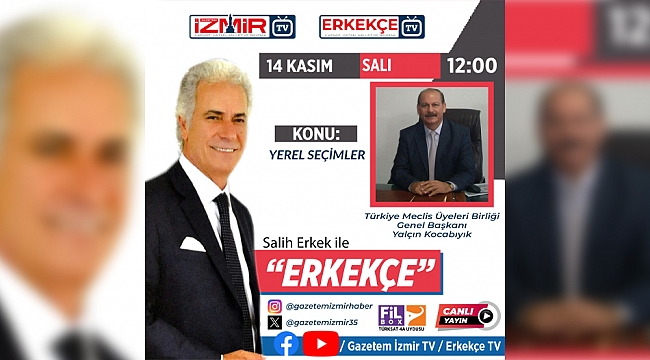 Salih Erkek ile ERKEKÇE&#039;NİN yeni bölüm konuğu Yalçın KOCABIYIK