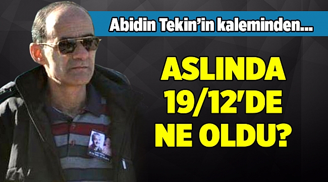 Abidin Tekinin Kaleminden