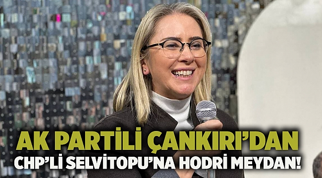AK Partili Çankırı’dan CHP’li Selvitopu’na Hodri Meydan!