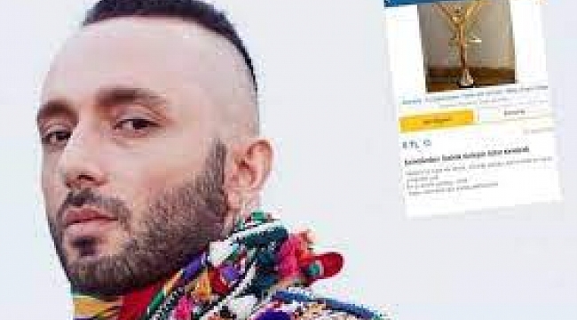 Altın Kelebek Ödülü&#039;nü 5 TL&#039;ye satışa çıkardı