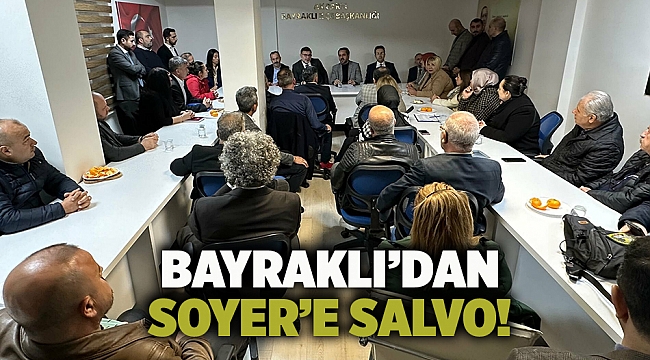 Bayraklı’dan Soyer’e salvo!