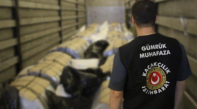 Bu yıl gümrüklerde 22 Milyar TL değerinde kaçak eşya ve uyuşturucu ele geçirildi