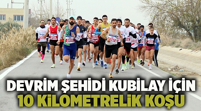 Devrim şehidi Kubilay için 10 kilometrelik koşu