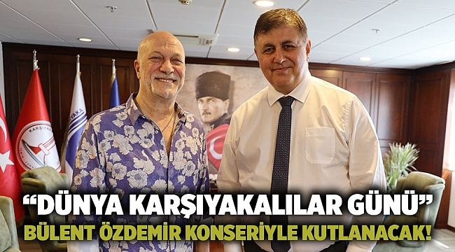 “Dünya Karşıyakalılar Günü” Bülent Özdemir konseriyle kutlanacak!