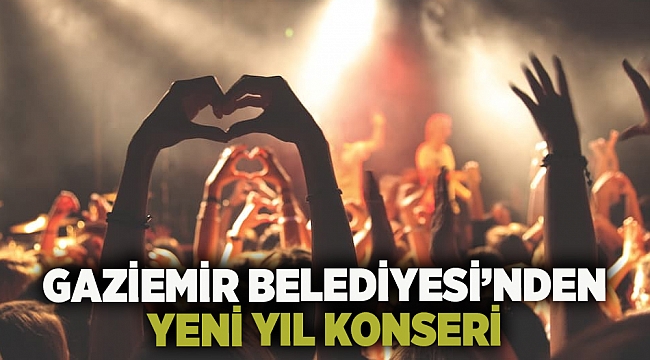 Gaziemir Belediyesi'nden yeni yıl konseri