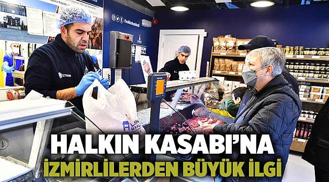 Halkın Kasabı'na İzmirlilerden büyük ilgi