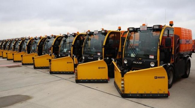 İstanbul Havalimanı&#039;nda kış hazırlıkları tamamlandı