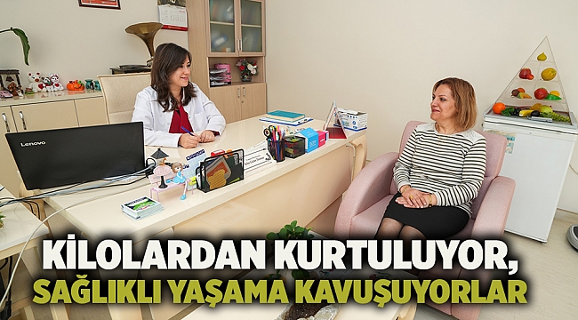 Kilolardan kurtuluyor, sağlıklı yaşama kavuşuyorlar   