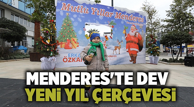 Menderes'te Dev Yeni Yıl Çerçevesi