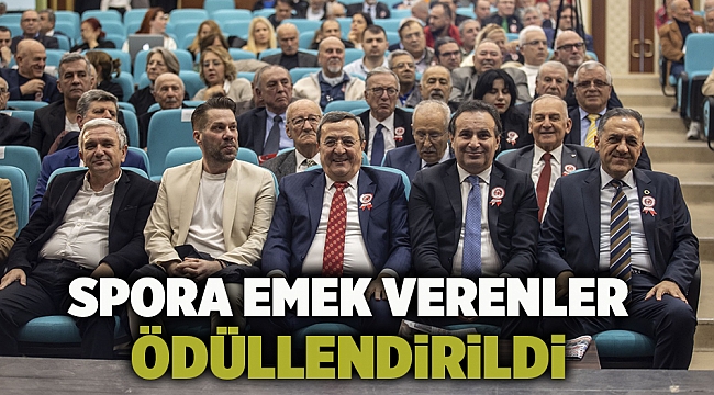 Spora Emek Verenler Ödüllendirildi