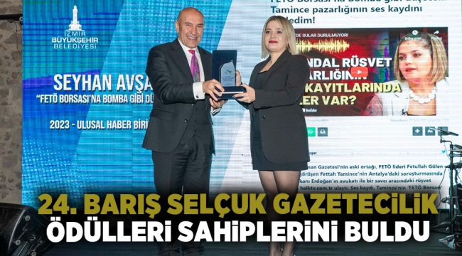 24. Barış Selçuk Gazetecilik Ödülleri sahiplerini buldu
