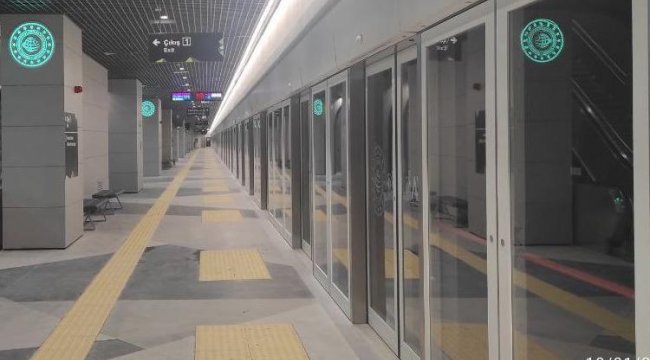30 dakika sürüyor... Gayrettepe-Kağıthane Metro Hattı bugün açılıyor