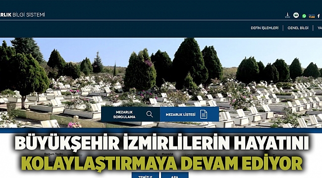 Büyükşehir İzmirlilerin hayatını kolaylaştırmaya devam ediyor