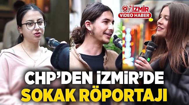 CHP' İl Başkanlığı sokağa indi, halka Bayraklı Şehir Hastanesi'ni sordu