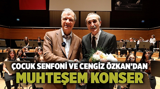 Çocuk Senfoni Ve Cengiz Özkan’dan Muhteşem Konser