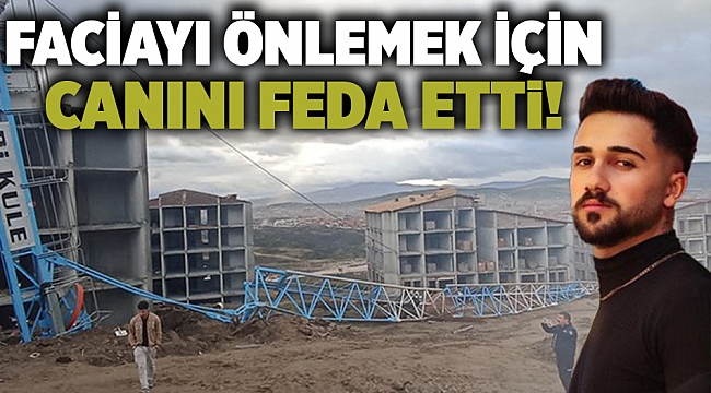 Faciayı önlemek için canını feda etti!