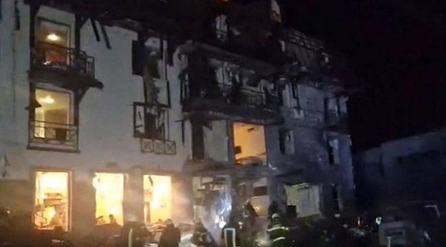 Gazetecilerin kaldığı otel füzelerin hedefi oldu!