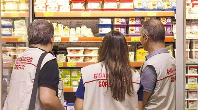 Gıda güvenliği için 1.3 milyon denetim