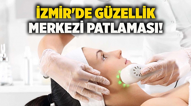 İzmir&#039;de güzellik merkezi patlaması!
